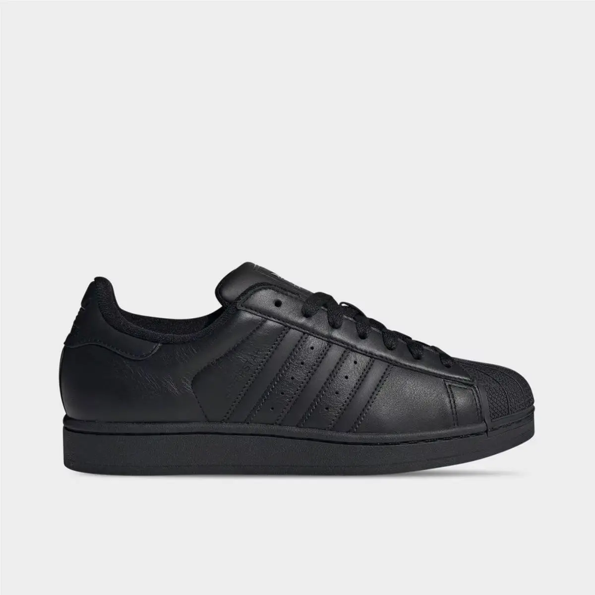 Men`s Adidas Originals Superstar II Casual Shoes Black/black/black JI0081 001