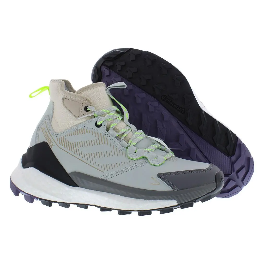 Adidas shoes - Wonder Silver/Wonder Silver/Lucid Lemon, Main: Green 3