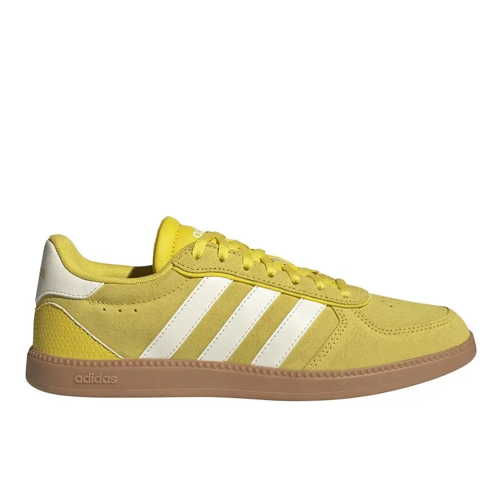Breaknet Sleek Womens Yellow Sneakers Casual Shoes IH1376 by Adidas