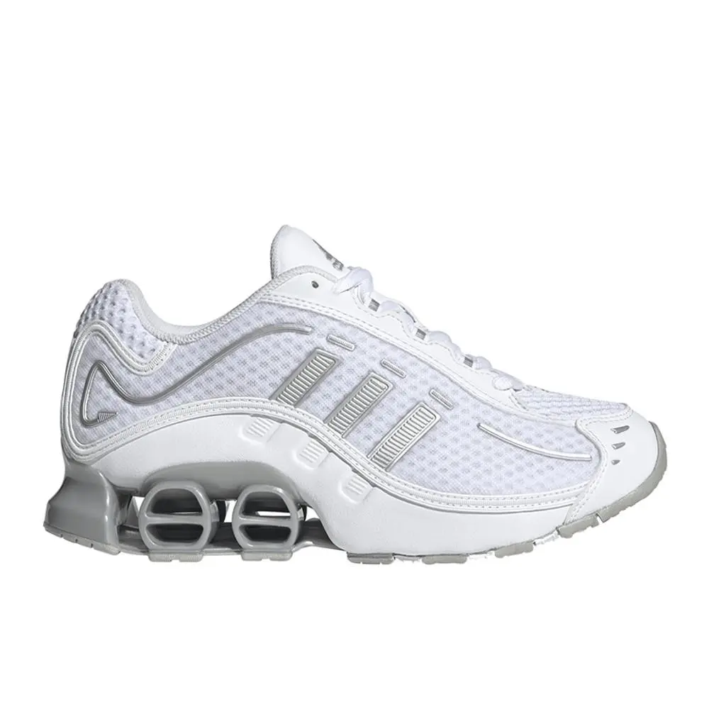 Adidas Megaride O1 Lace Up Womens White Sneakers Casual Shoes JQ2292