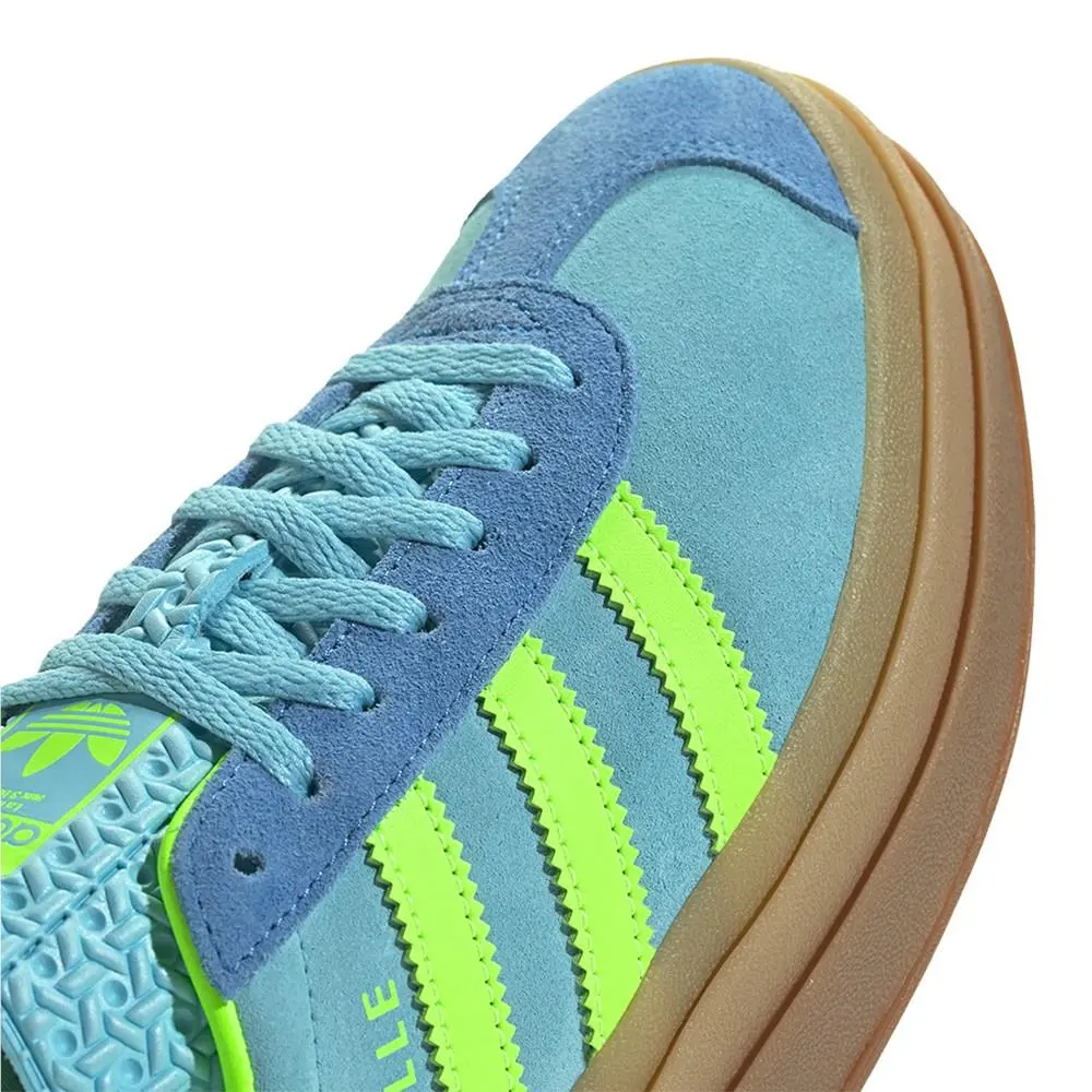 Adidas shoes - adidas Gazelle Bold Lace Up - JS3896 - Blue 12