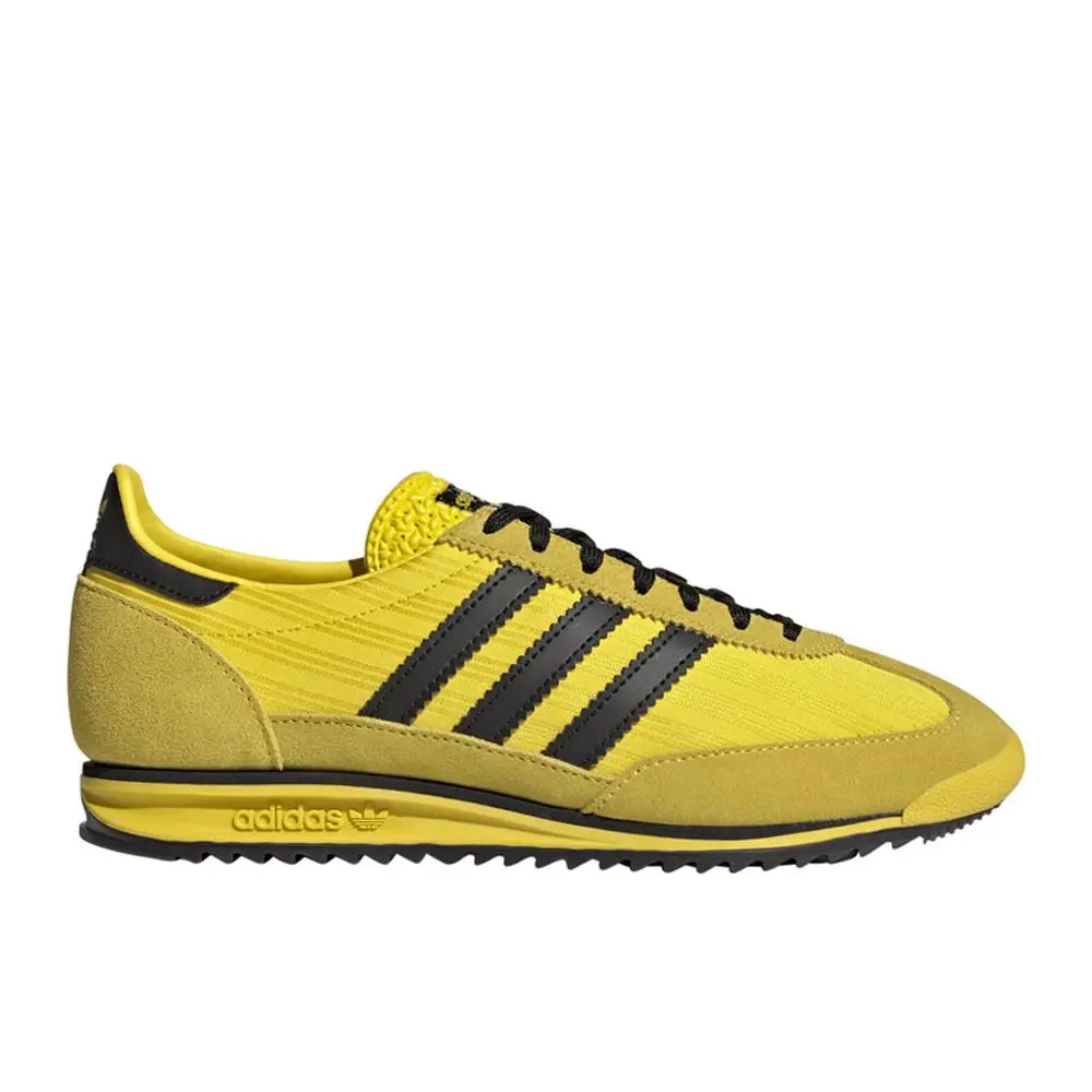 Adidas Sl 72 Og Lace Up Womens Yellow Sneakers Casual Shoes JQ8316