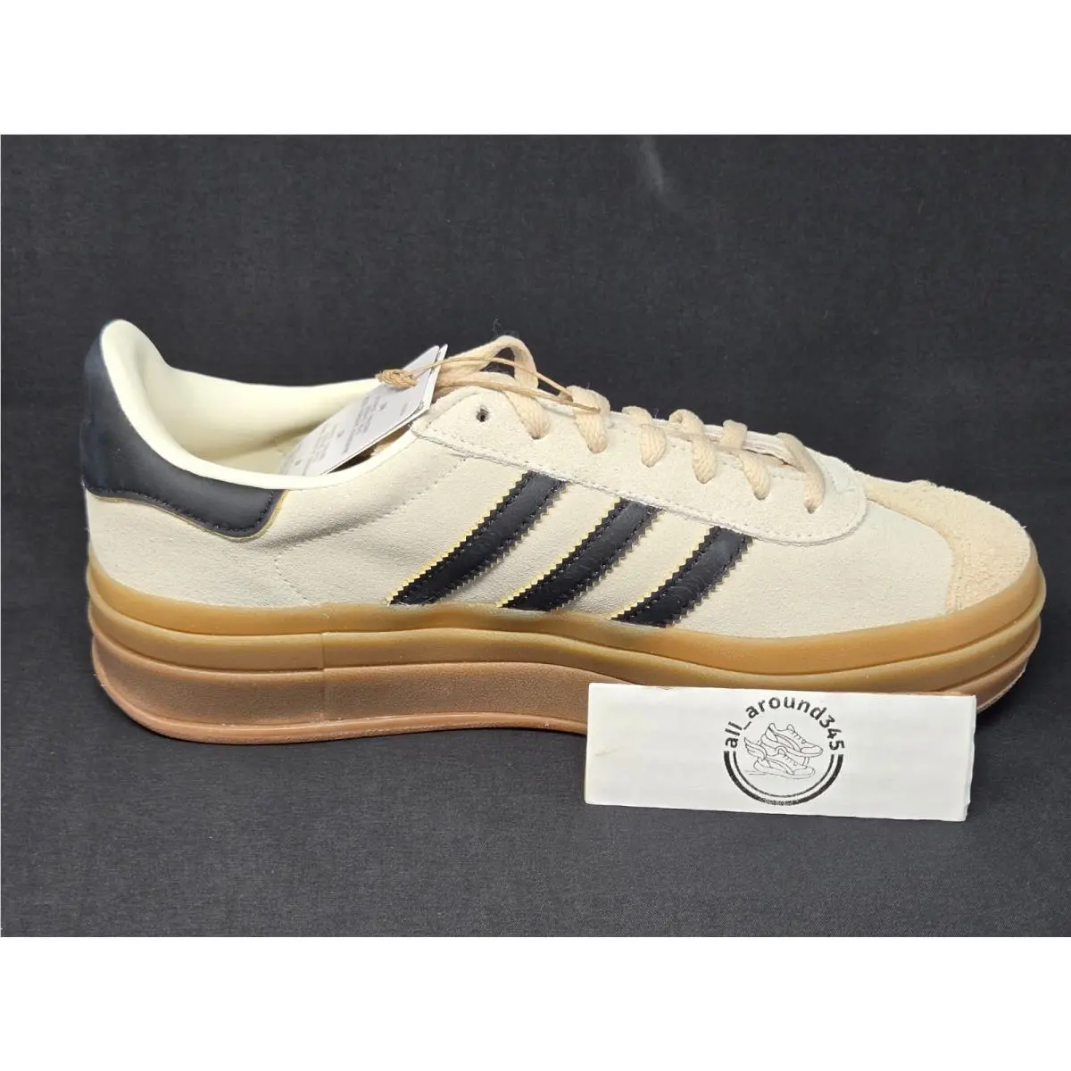 Adidas shoes - Adidas Women`s Gazelle Bold - Gazelle Bold - JS3892 - Beige 3