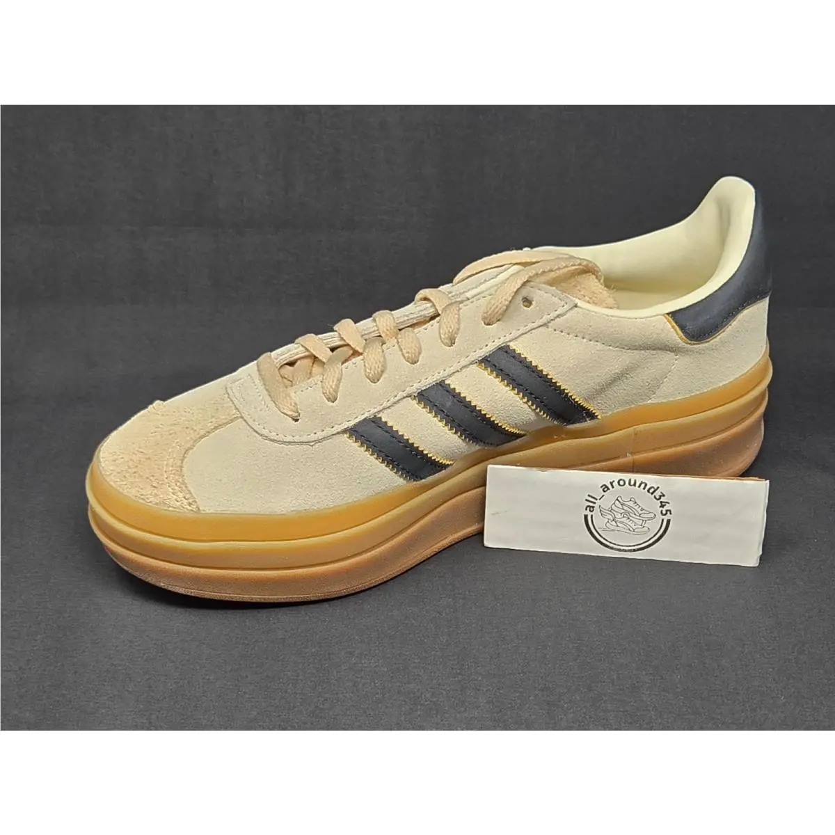 Adidas shoes - Adidas Women`s Gazelle Bold - Gazelle Bold - JS3892 - Beige 8