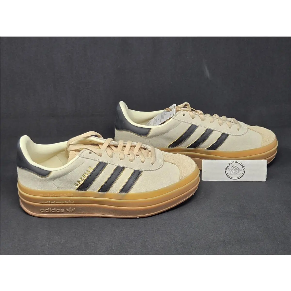 Adidas shoes - Adidas Women`s Gazelle Bold - Gazelle Bold - JS3892 - Beige 10