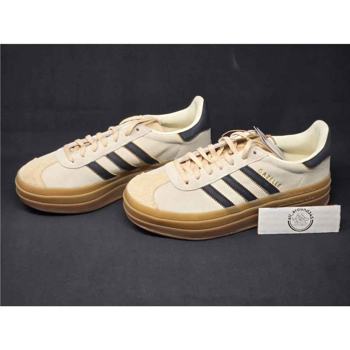 Adidas shoes - Adidas Women`s Gazelle Bold - Gazelle Bold - JS3892 - Beige 7