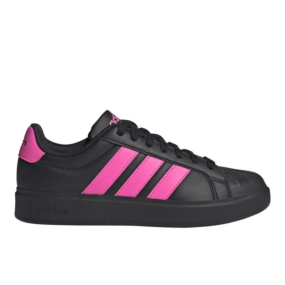 Adidas Streettalk Lace Up Womens Black Sneakers Casual Shoes IH4317