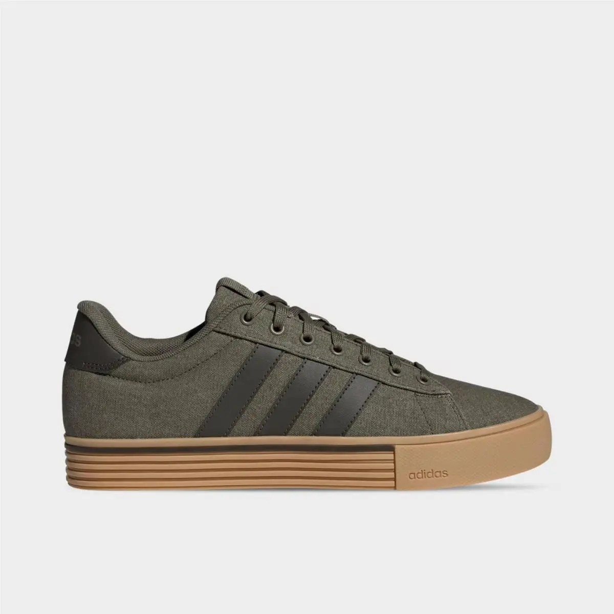 Men`s Adidas Daily 4.0 Casual Shoes Olive Strata/shadow Olive/gum IF4494 301