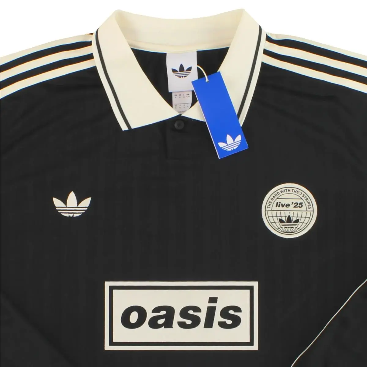 Adidas clothing - adidas Oasis Tour Jacquard Long Sleeve Jersey - KY8722 - Black 7