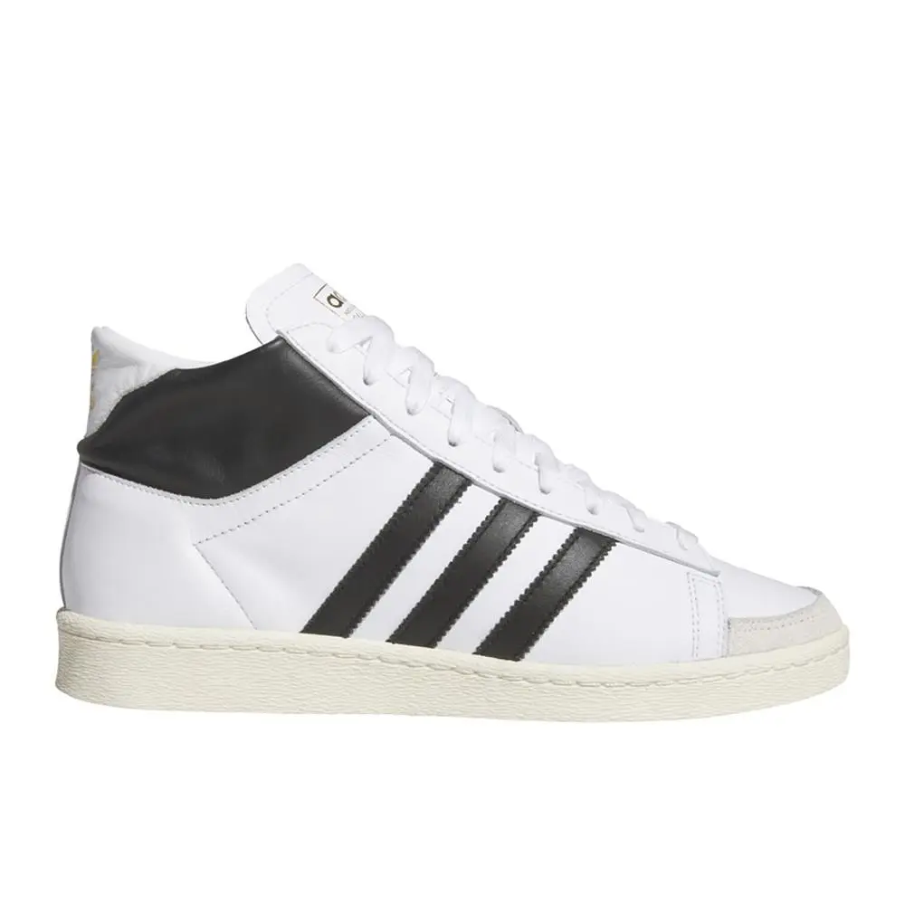 Adidas Jabbar Hi Lace Up Unisex White Sneakers Casual Shoes JI3445