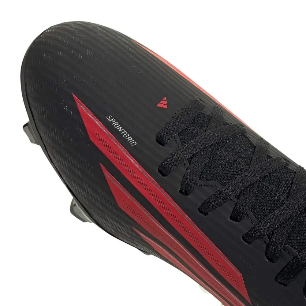 Adidas shoes - adidas F50 Club Mid Firm GroundMultiGround Soccer Cleats - JQ4031 - Black, Red 13