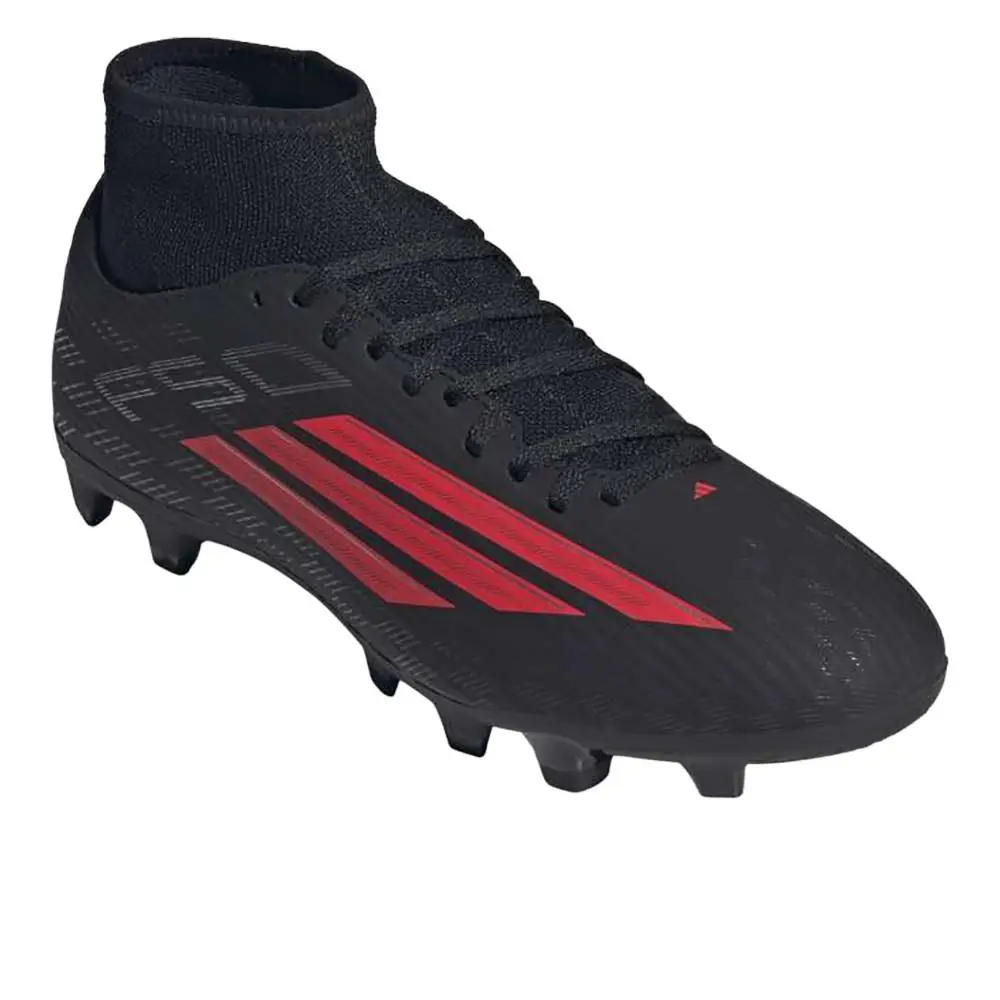 Adidas shoes - adidas F50 Club Mid Firm GroundMultiGround Soccer Cleats - JQ4031 - Black, Red 8
