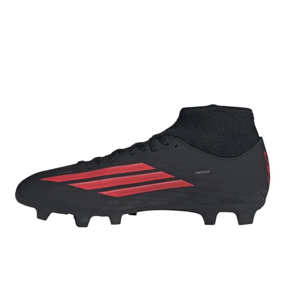Adidas shoes - adidas F50 Club Mid Firm GroundMultiGround Soccer Cleats - JQ4031 - Black, Red 9