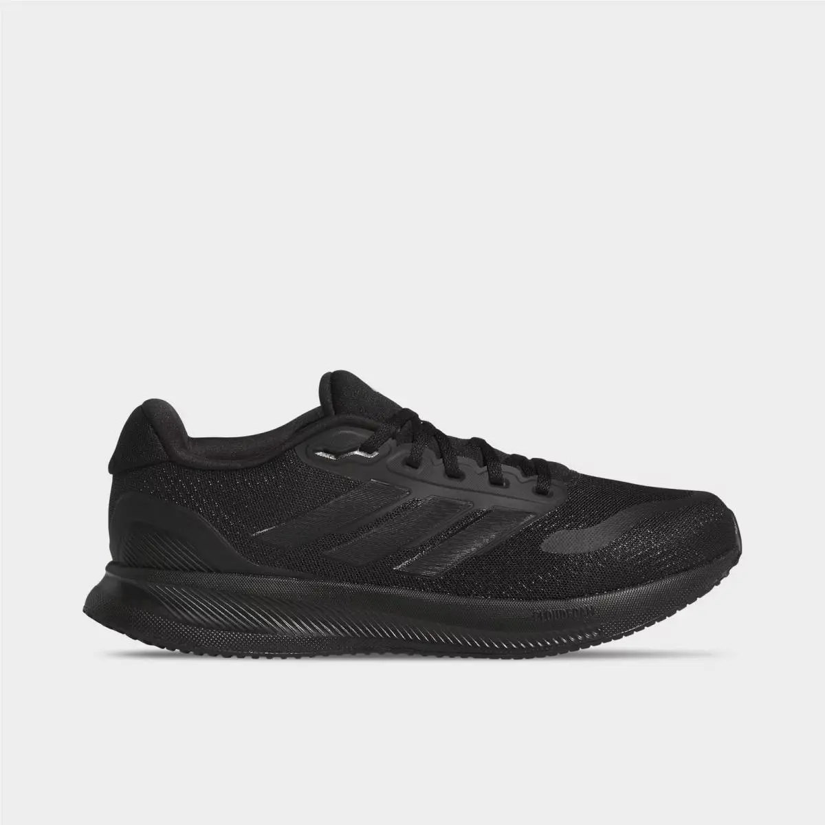 Adidas Runfalcon 5.0 Running Shoes Wide Width Black/black/white JH5184 001