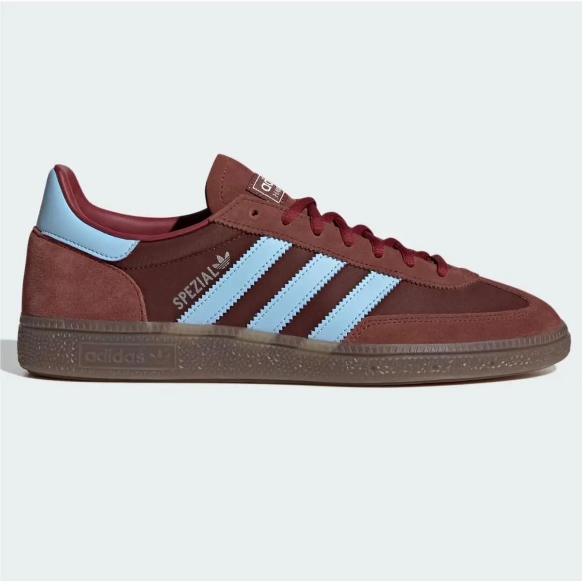 Men`s Adidas Originals Handball Spezial Fox Brown Clear Sky Gum IH6596