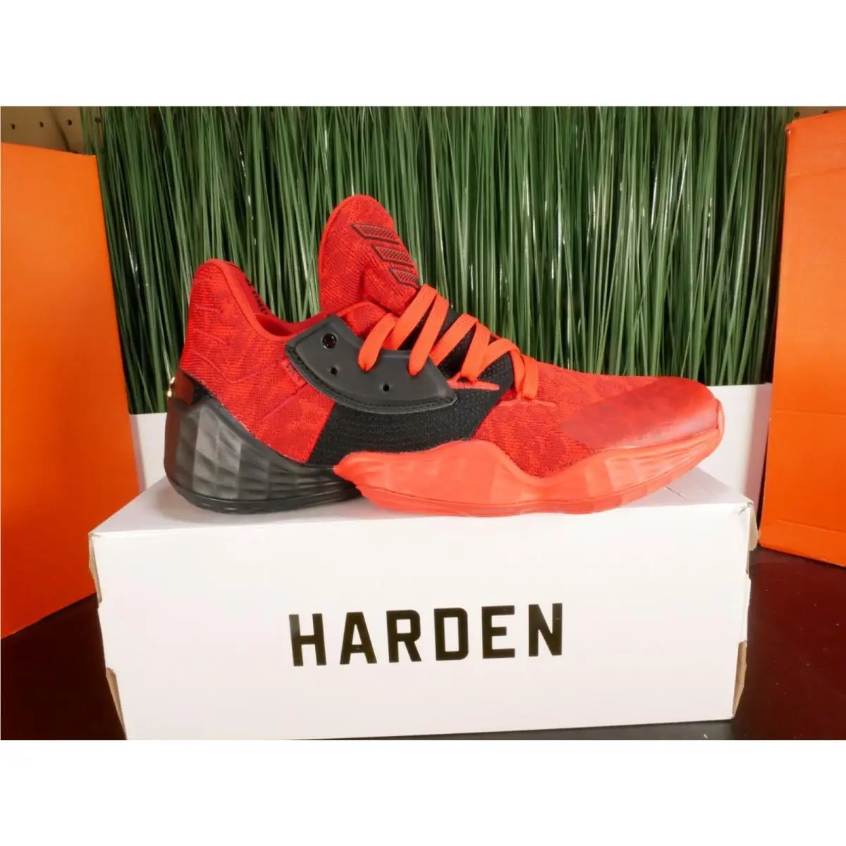 Adidas shoes - adidas Harden Vol. 4 - Harden - Red 1