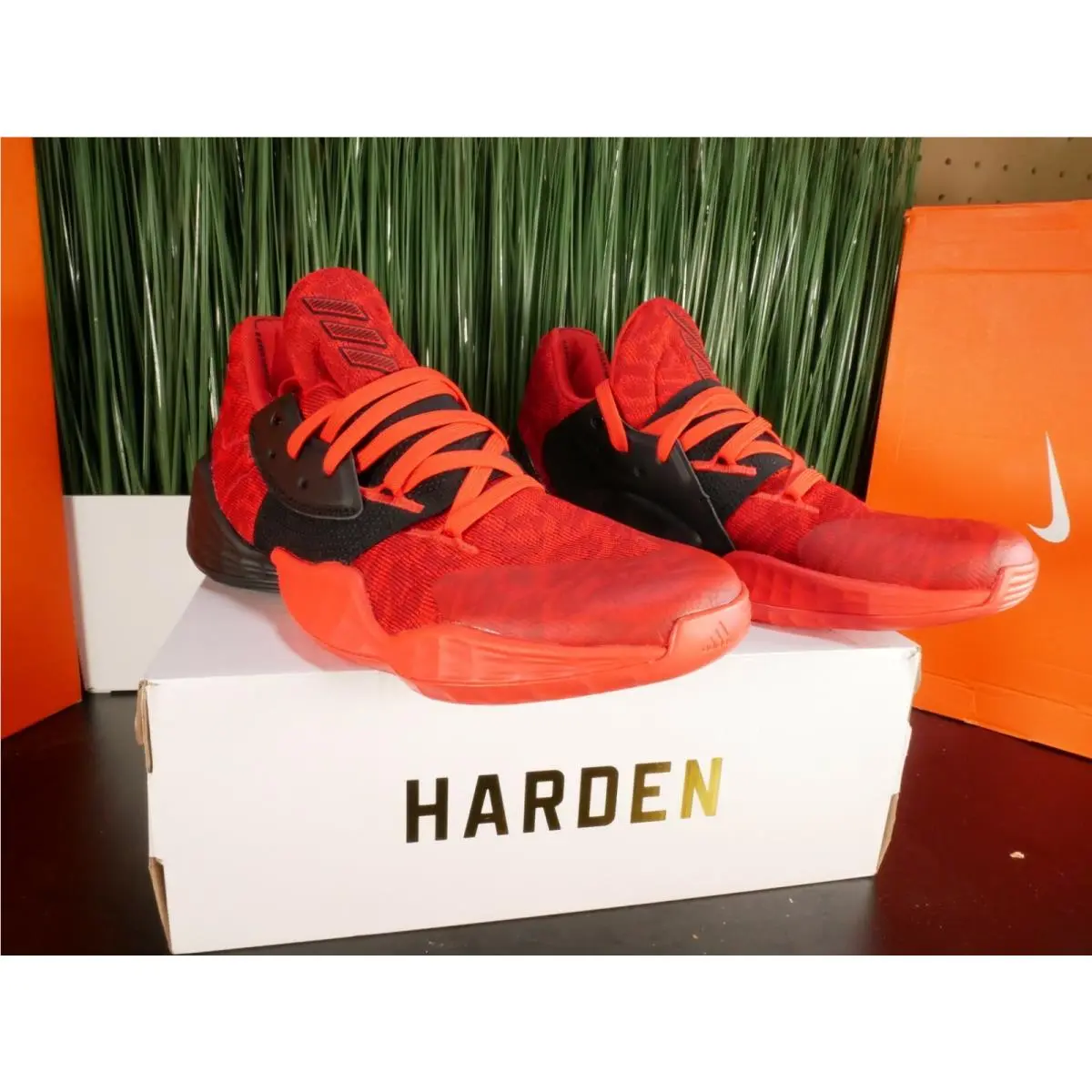 Adidas shoes - adidas Harden Vol. 4 - Harden - Red 3