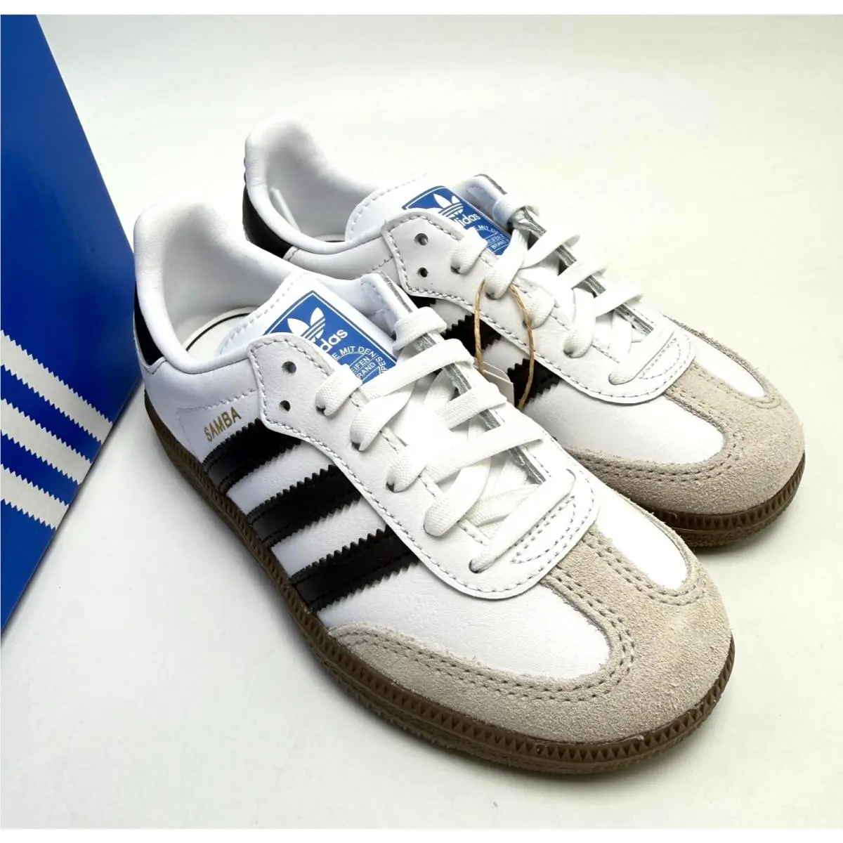 Adidas shoes - adidas Samba OG - Samba - Cloud White/Core Black/Gum 9