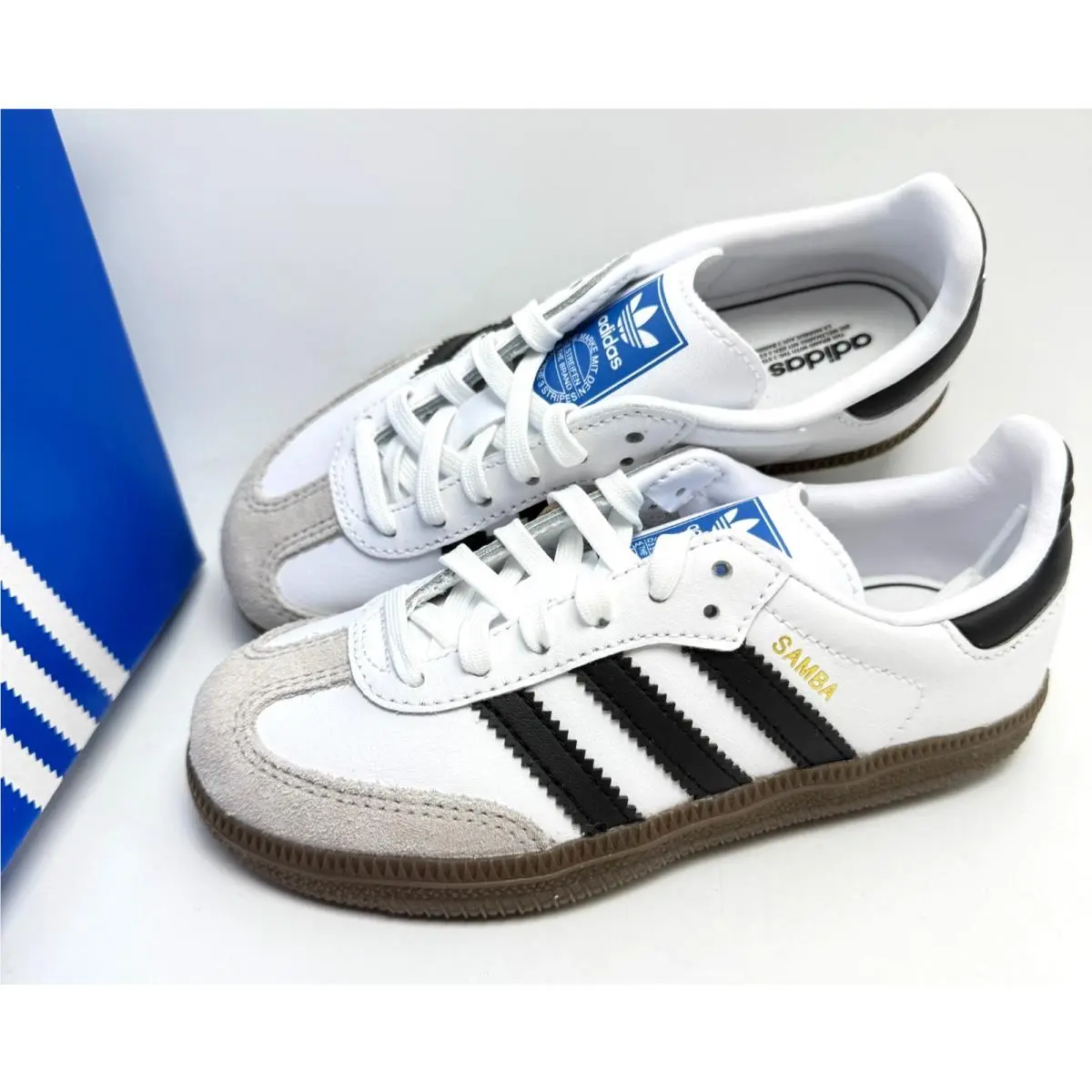 Adidas shoes - adidas Samba OG - Samba - Cloud White/Core Black/Gum 11