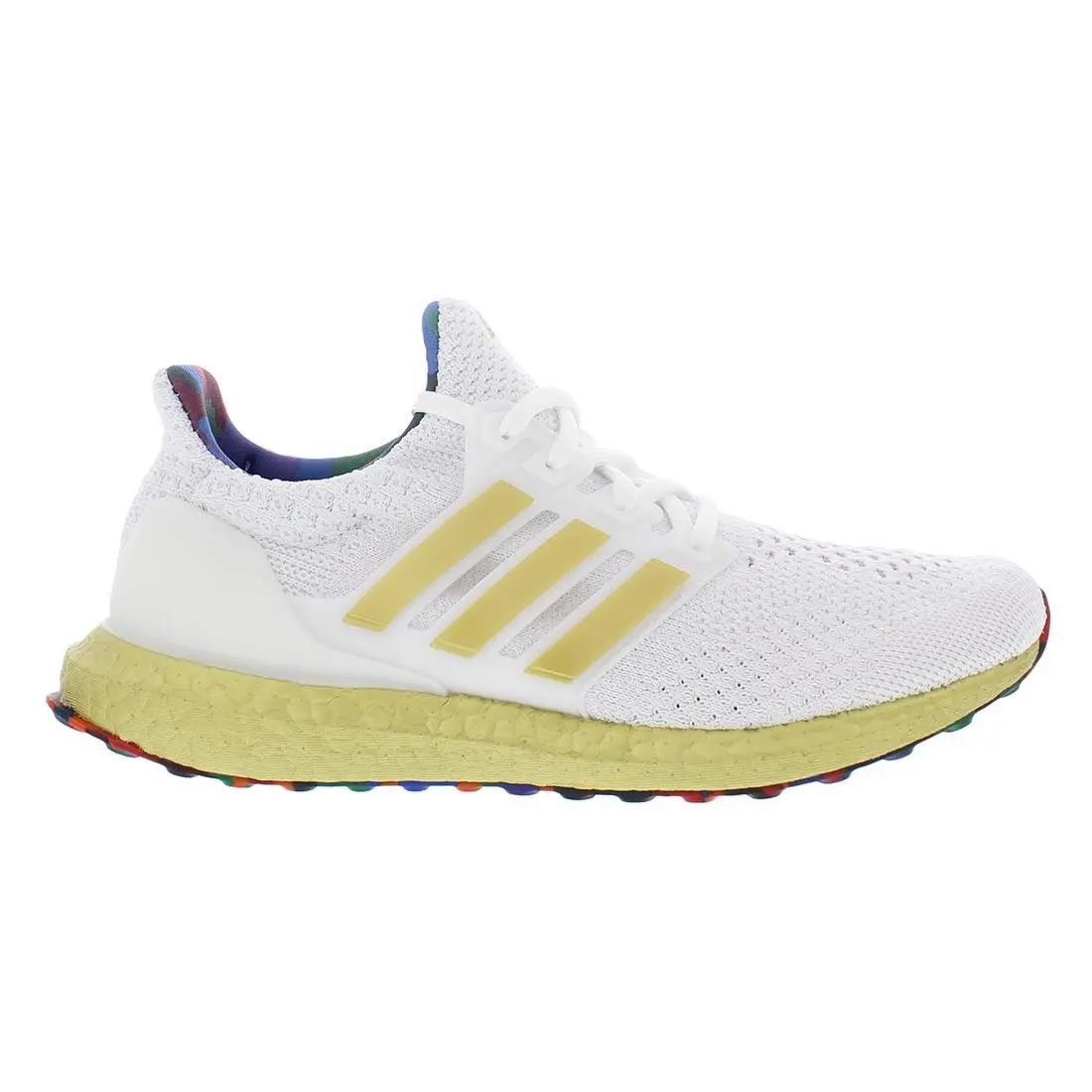 Adidas shoes - Cloud White/Gold Metallic/Chalk White, Main: White 5
