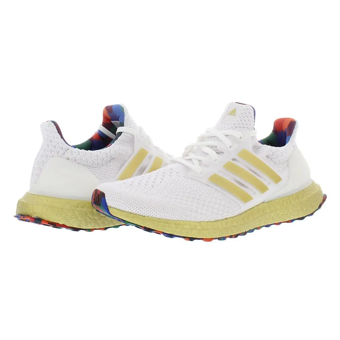 Adidas shoes - Cloud White/Gold Metallic/Chalk White, Main: White 6