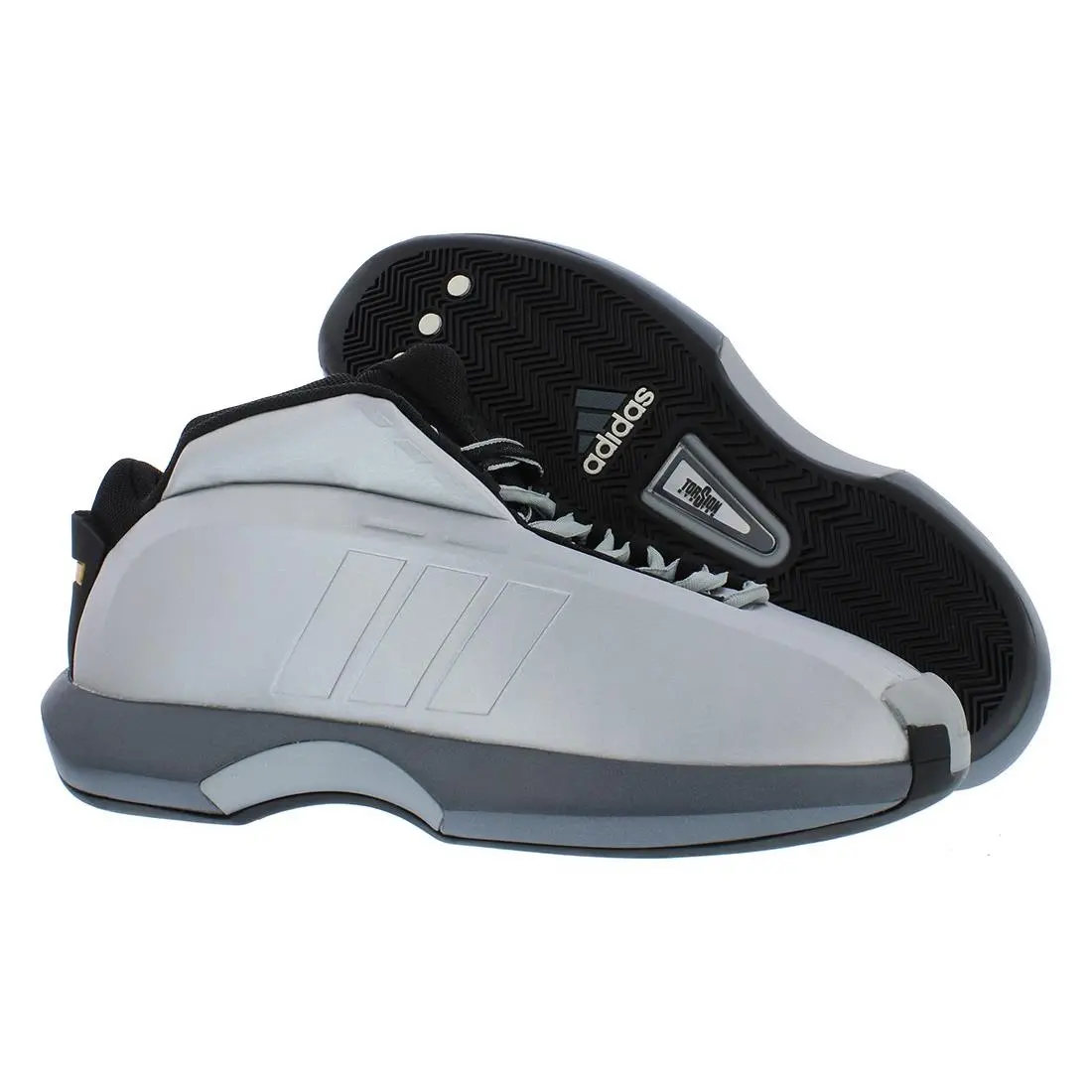 Adidas shoes - Silver/Black, Main: White 4