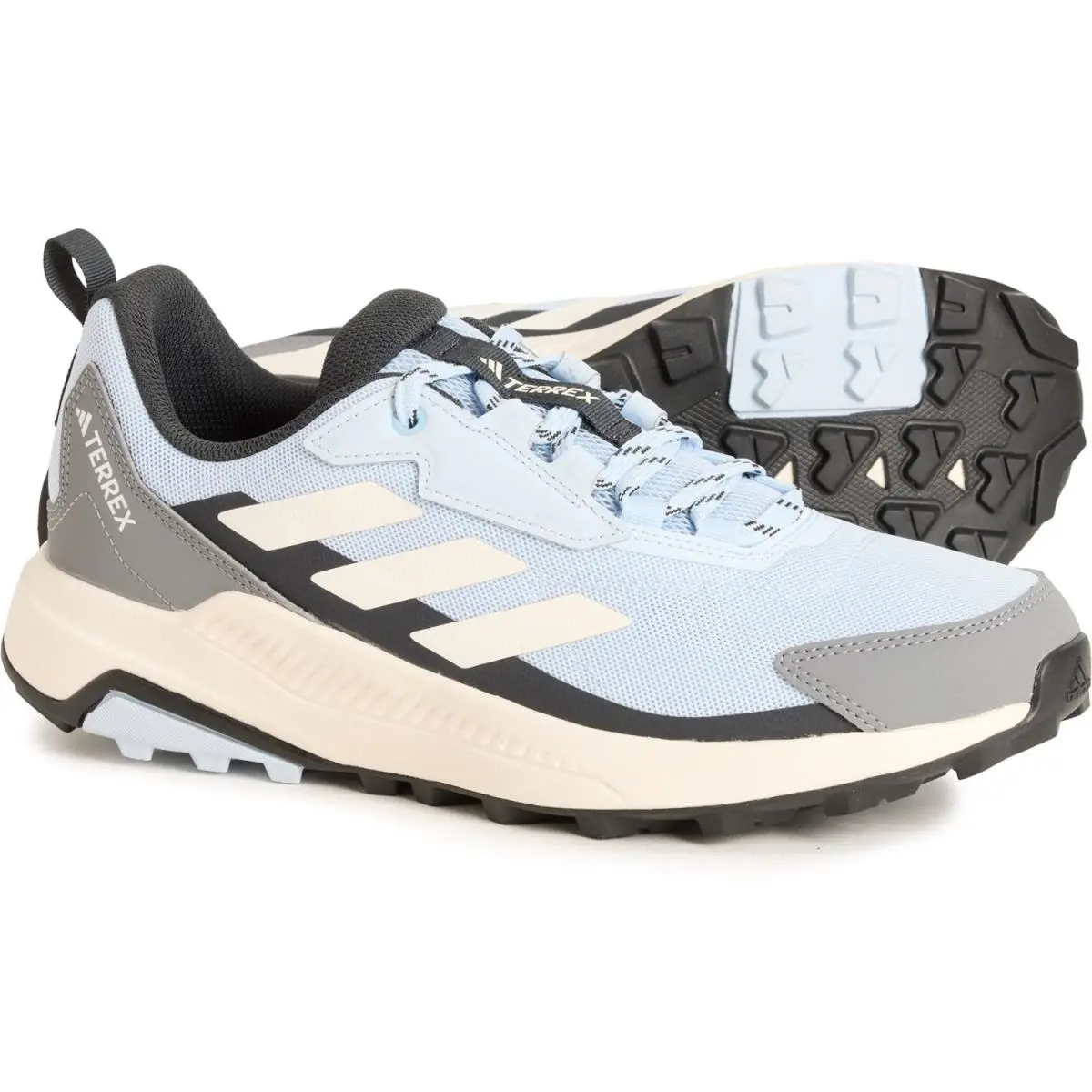 Adidas Terrex Anylander Hiking Shoes Traxion Outsole For Women - Chalk White