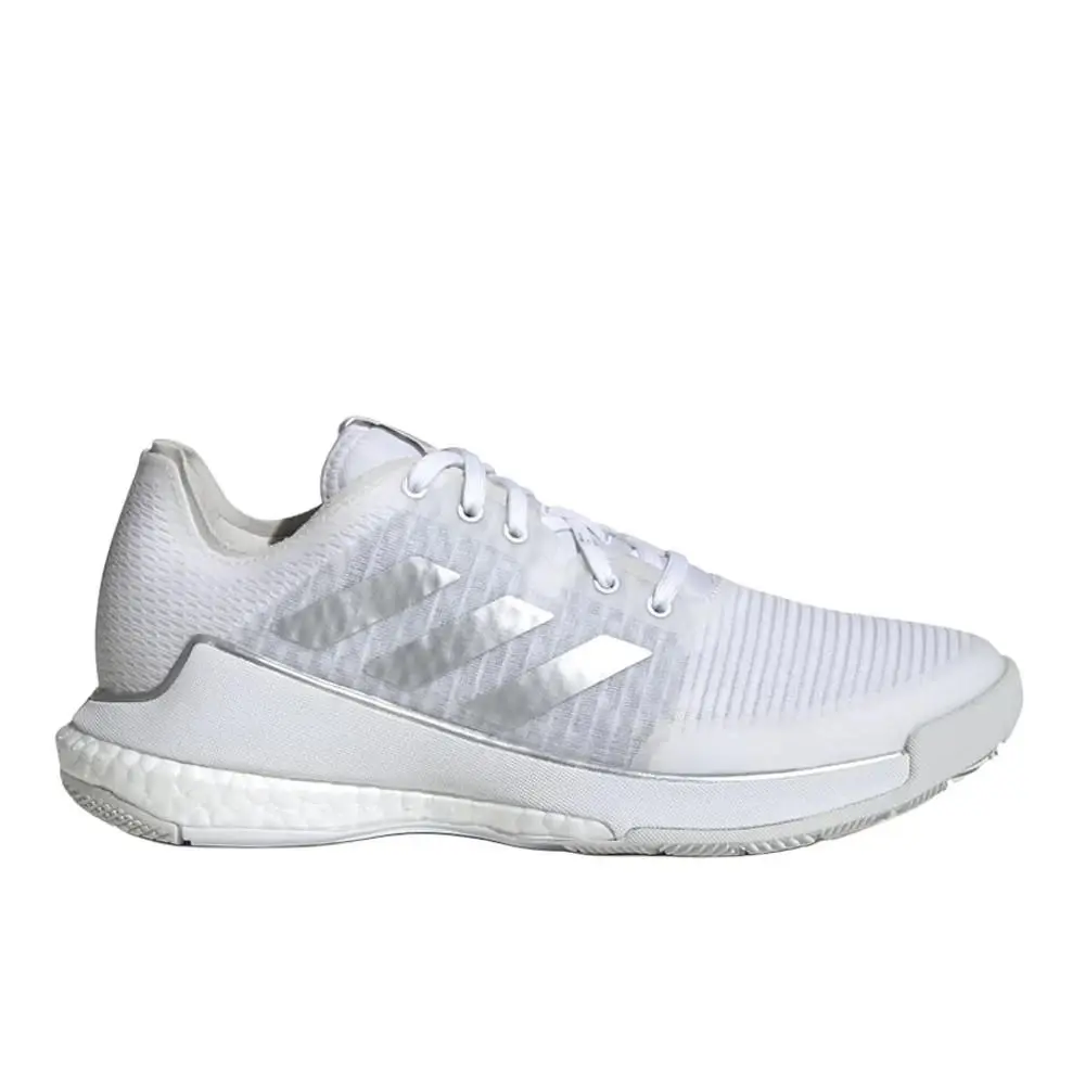 Adidas Crazyflight Low Women`s Volleyball Shoes GY9270 W/box - White Silver