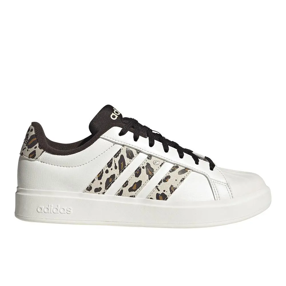 Adidas Streettalk Lace Up Womens White Sneakers Casual Shoes KI0977