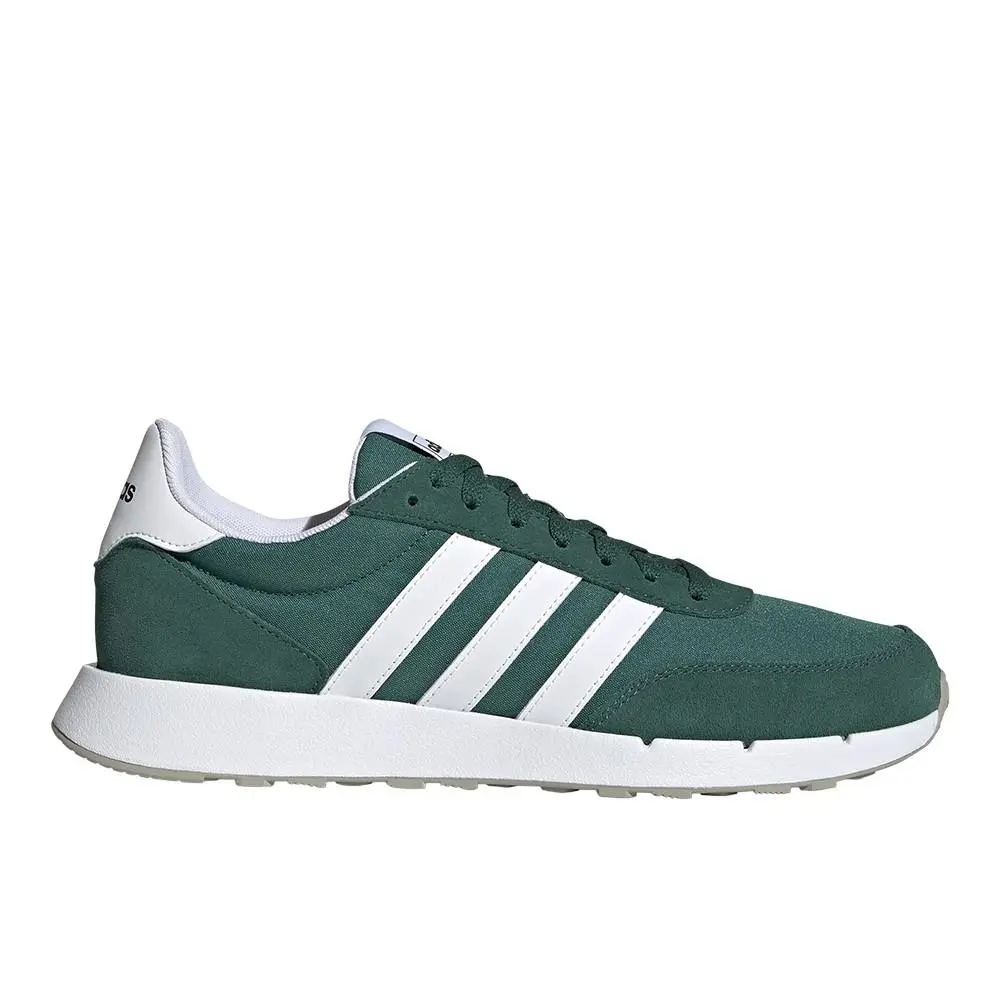 Adidas Run 60S 2.0 Lace Up Mens Green Sneakers Casual Shoes H00354
