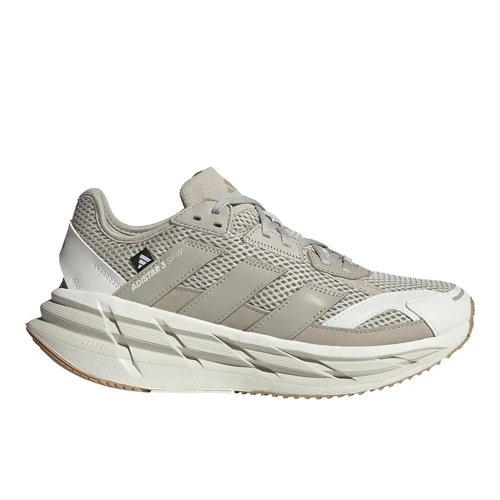 Adidas Adistar 3 Sportswear Lace Up Female Beige Sneakers Casual Shoes JS1155