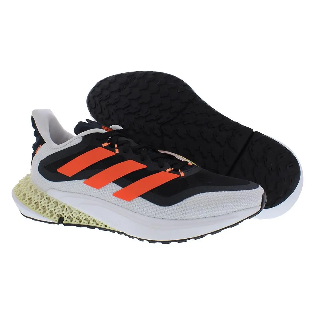 Adidas shoes - Core Black/Solar Orange/Beam Orange, Main: White 4