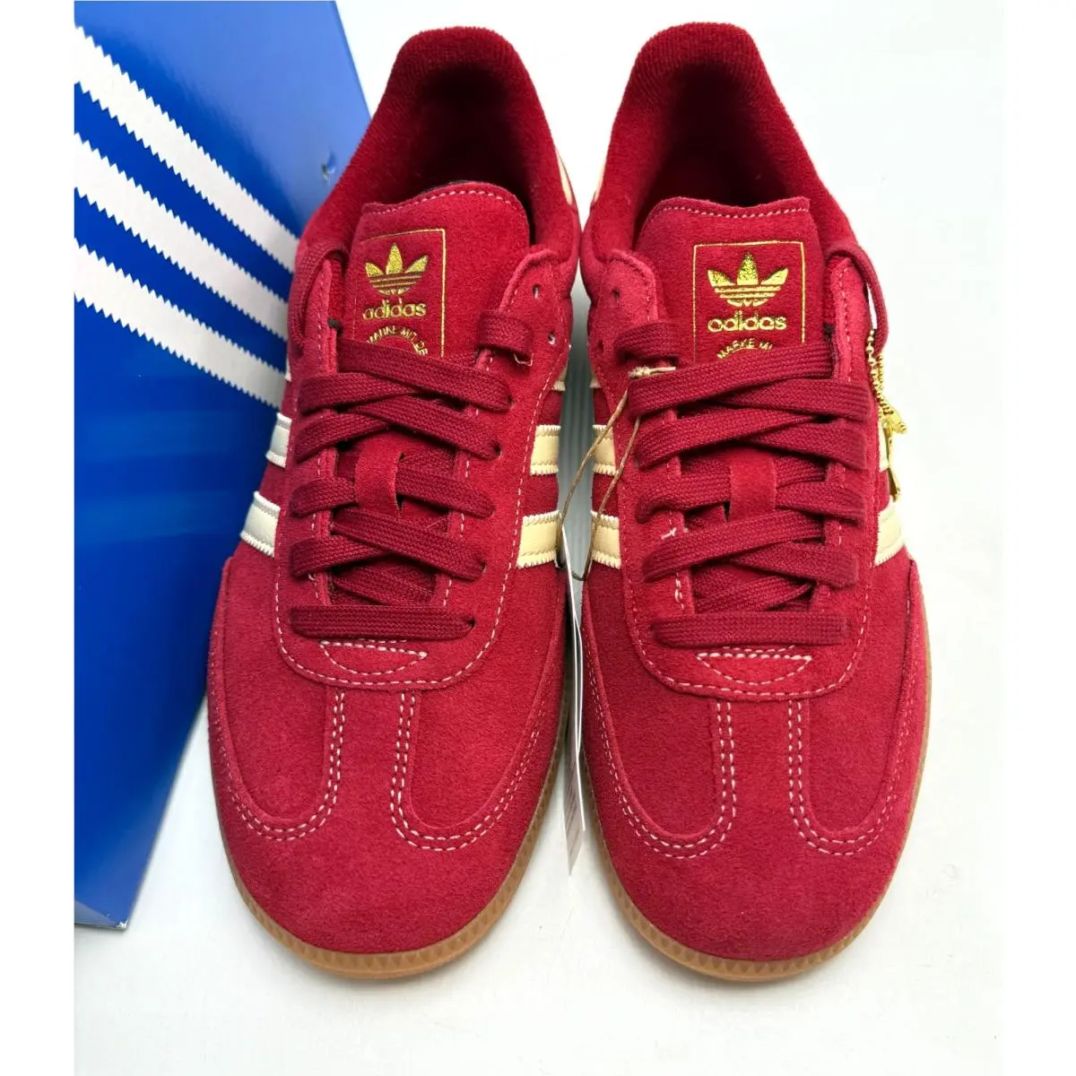 Adidas shoes - adidas Samba - Samba - KZ9345 - Team Victory Red / Warm Vanilla / Gum 0