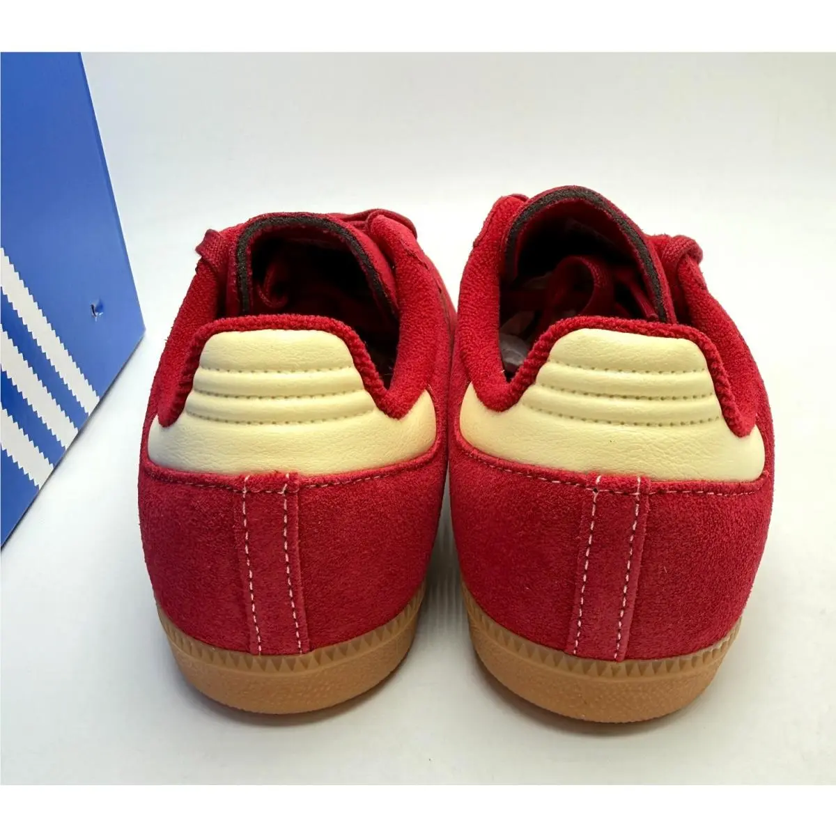 Adidas shoes - adidas Samba - Samba - KZ9345 - Team Victory Red / Warm Vanilla / Gum 5