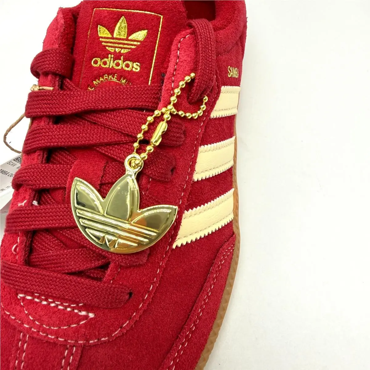 Adidas shoes - adidas Samba - Samba - KZ9345 - Team Victory Red / Warm Vanilla / Gum 4
