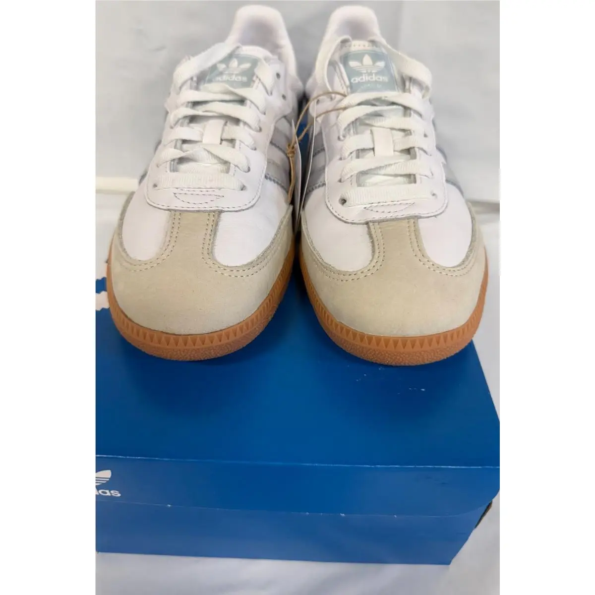 Adidas shoes - White/Halblu 3