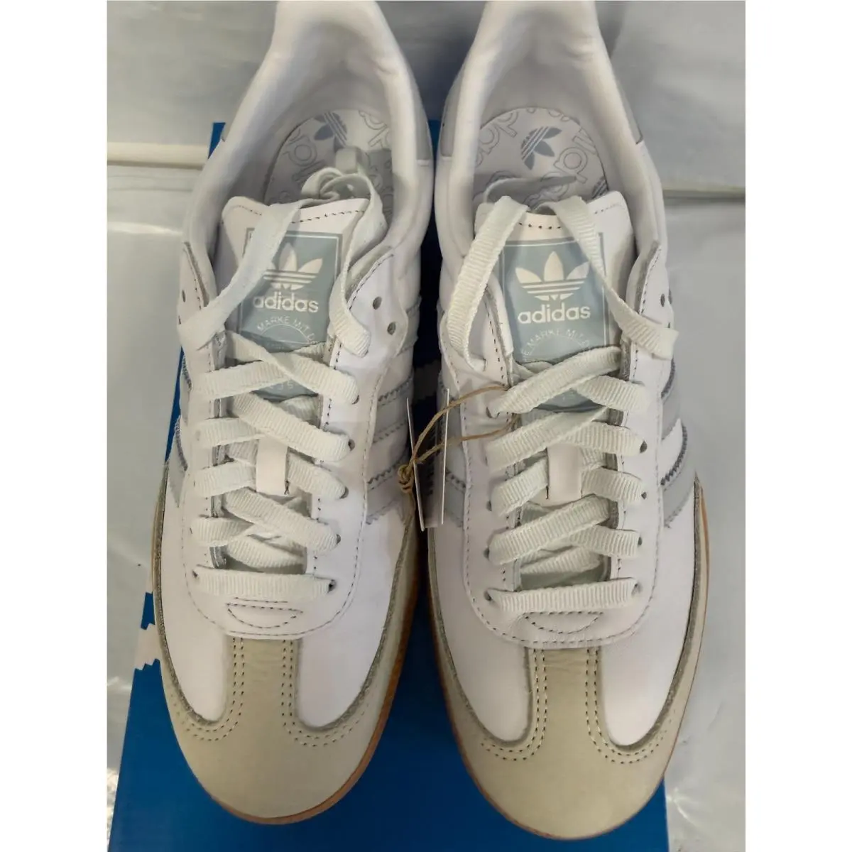 Adidas shoes - White/Halblu 8