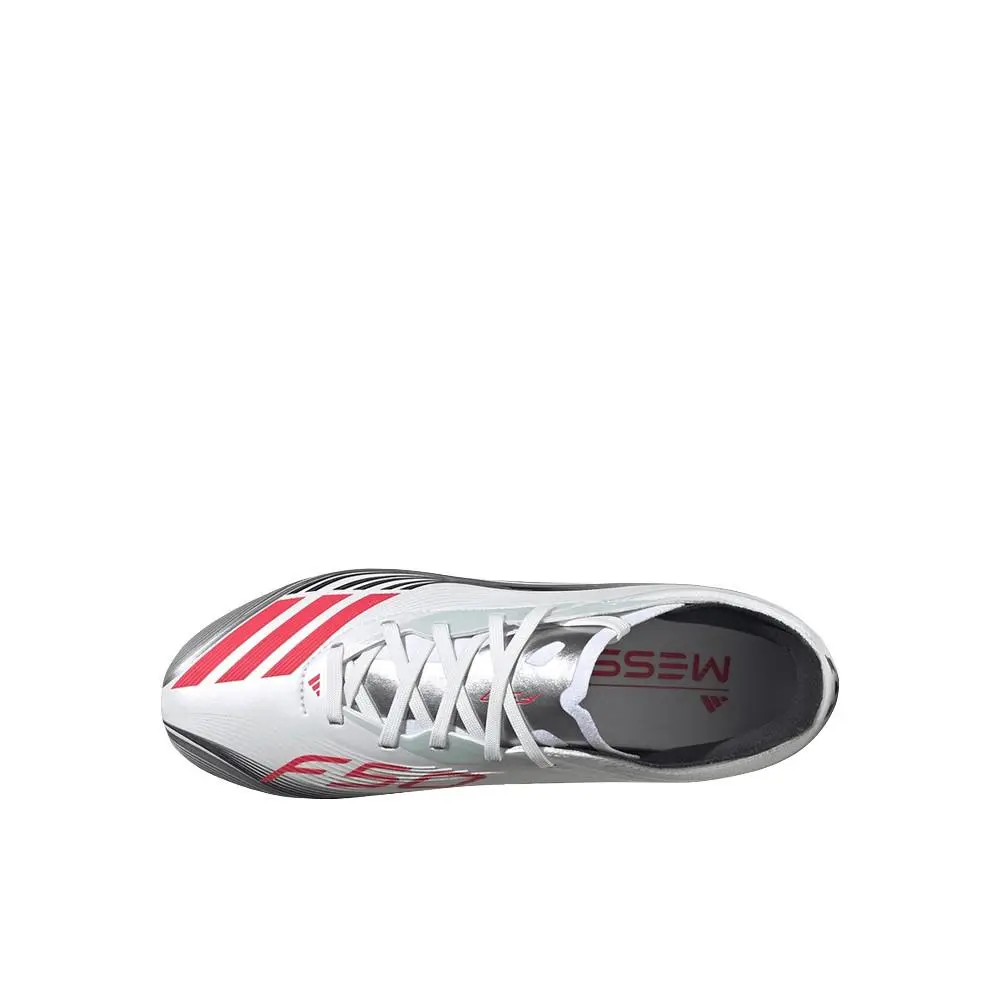 Adidas shoes - adidas F50 Messi Elite Firm Ground Soccer Cleats Youth - JP7451 - Silver, White 2