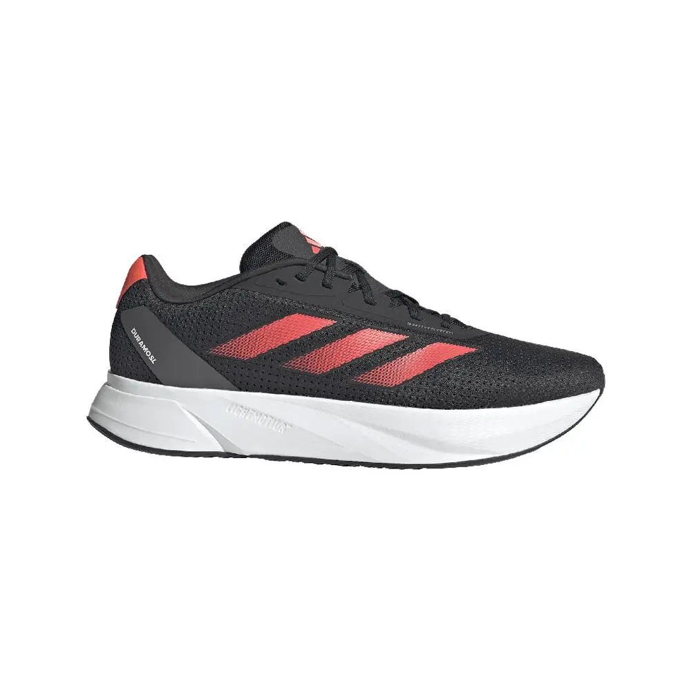 Adidas Duramo Sl Running Male Black Red Sneakers Casual Shoes IF9483 - Black, Red