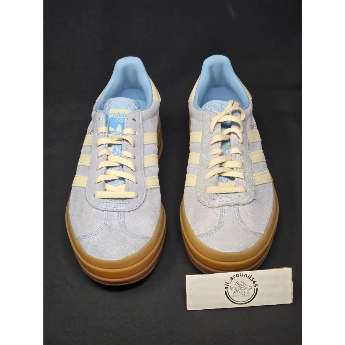 Adidas shoes - Adidas Gazelle Bold - Gazelle Bold - JQ7776 - Blue 9