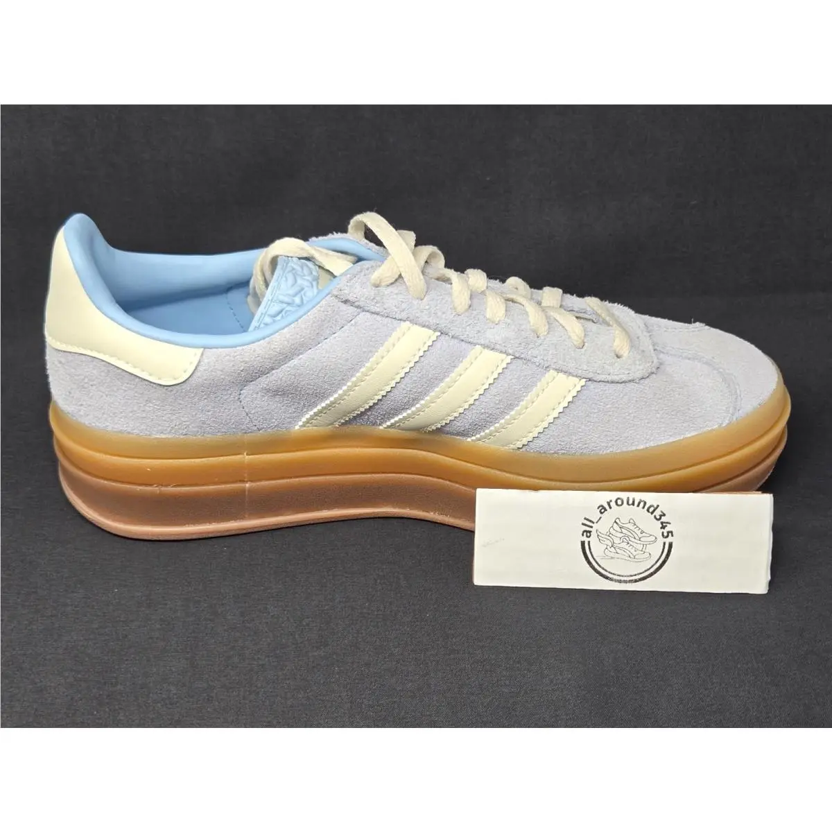 Adidas shoes - Adidas Gazelle Bold - Gazelle Bold - JQ7776 - Blue 11