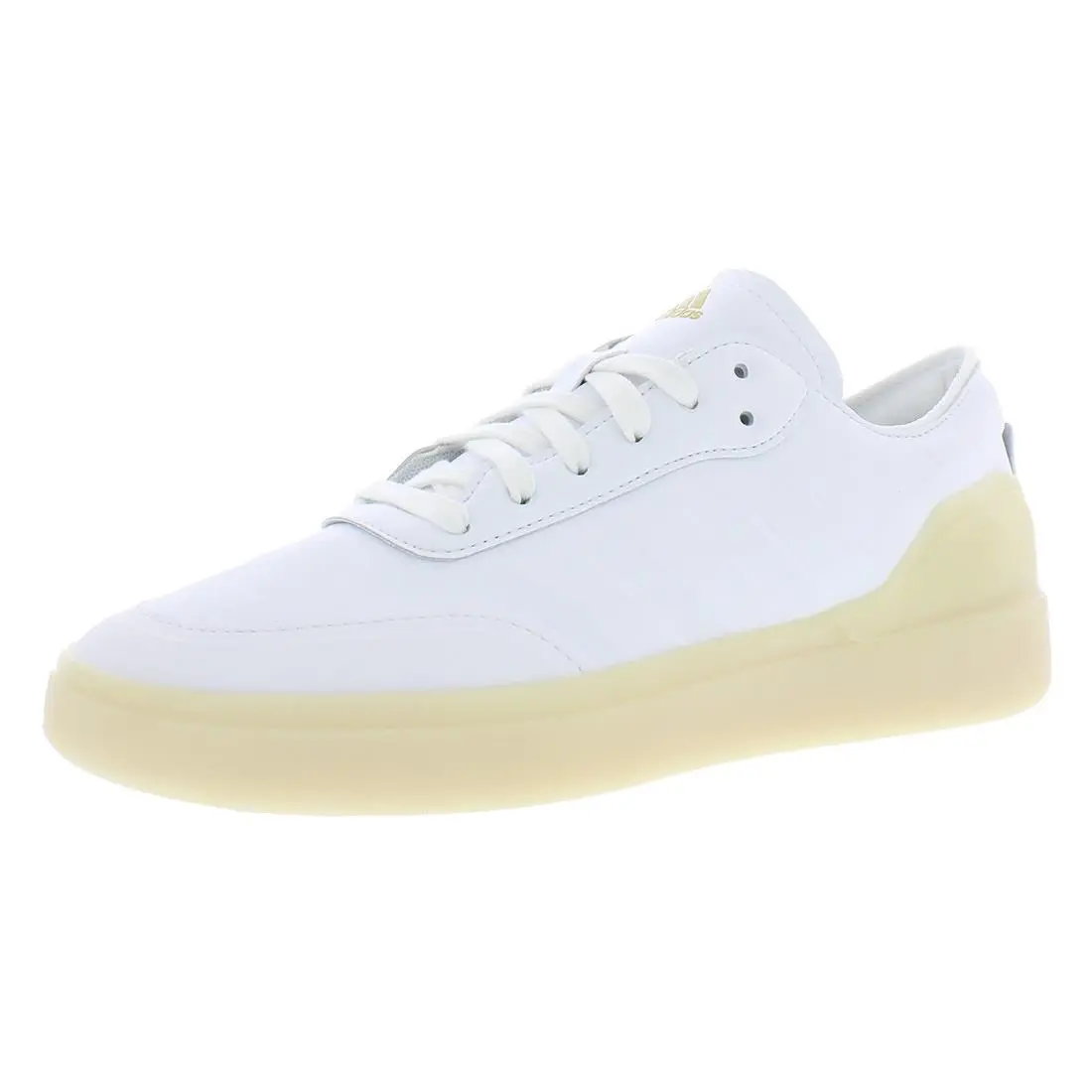Adidas shoes - Cloud White/Cloud White/Gold Metallic, Main: White 5