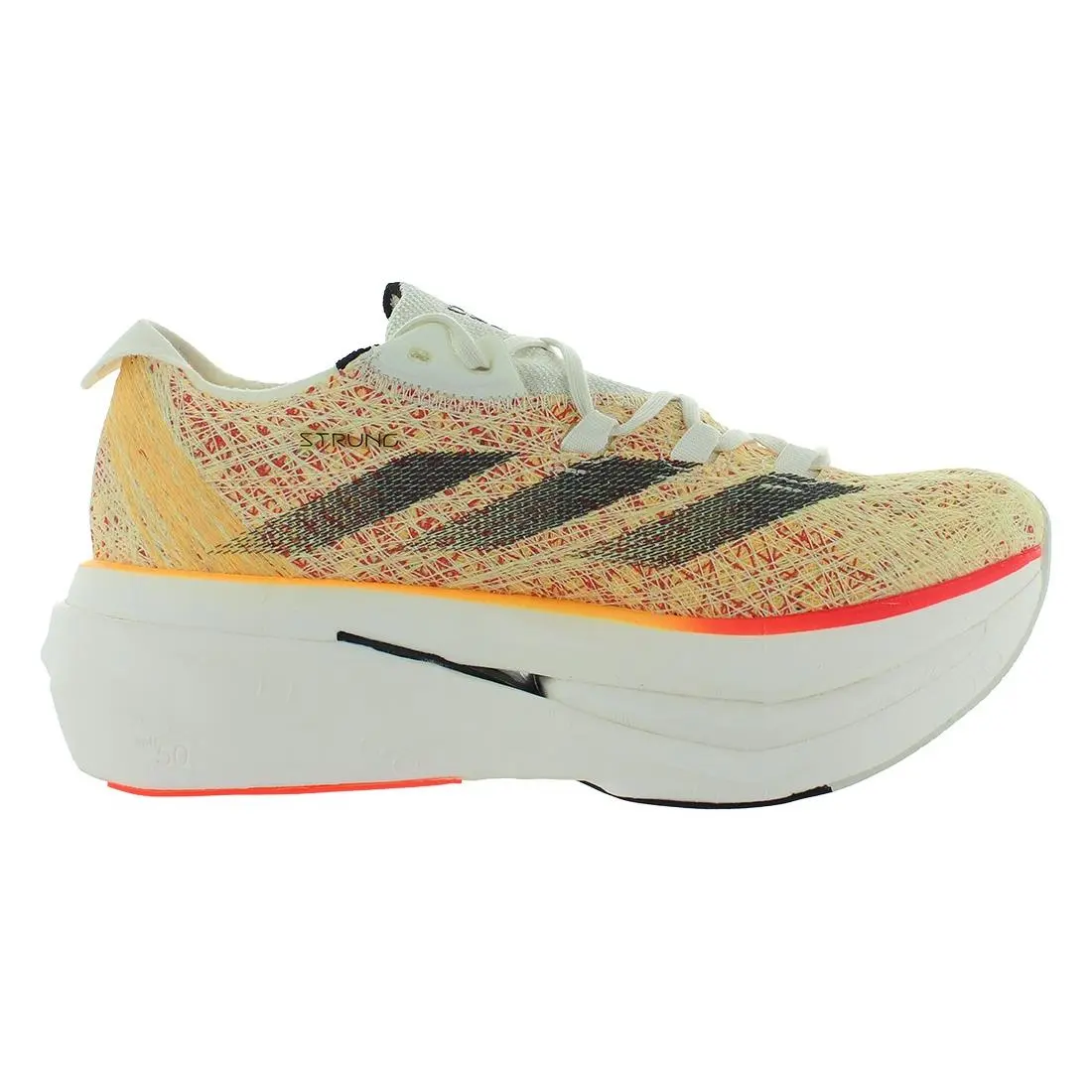 Adidas shoes - Ivory/Core Black/Spark, Main: Orange 6