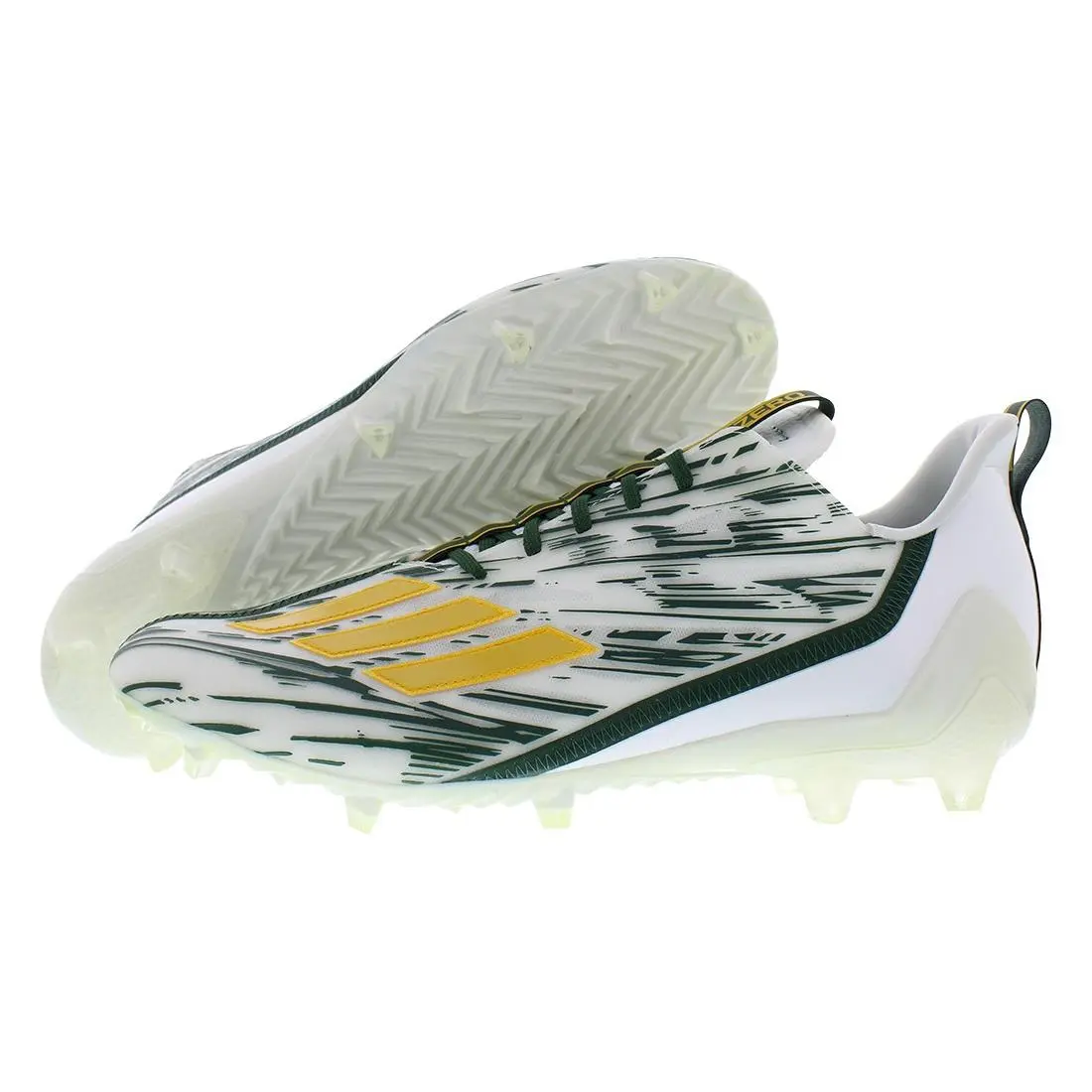 Adidas shoes - Footwear White/Green/Gold, Full: Footwear White/Green/Gold 3