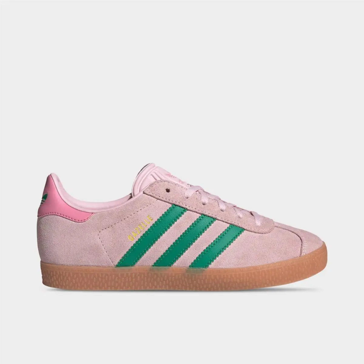 GS Adidas Originals Gazelle Clear Pink/court Green/bliss Pink JP7128 672