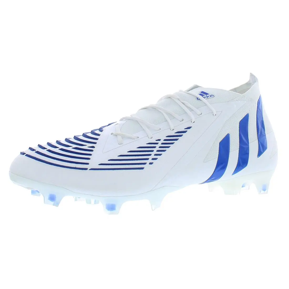 Adidas shoes - Cloud White/Hi-Res Blue/Cloud White, Main: White 5