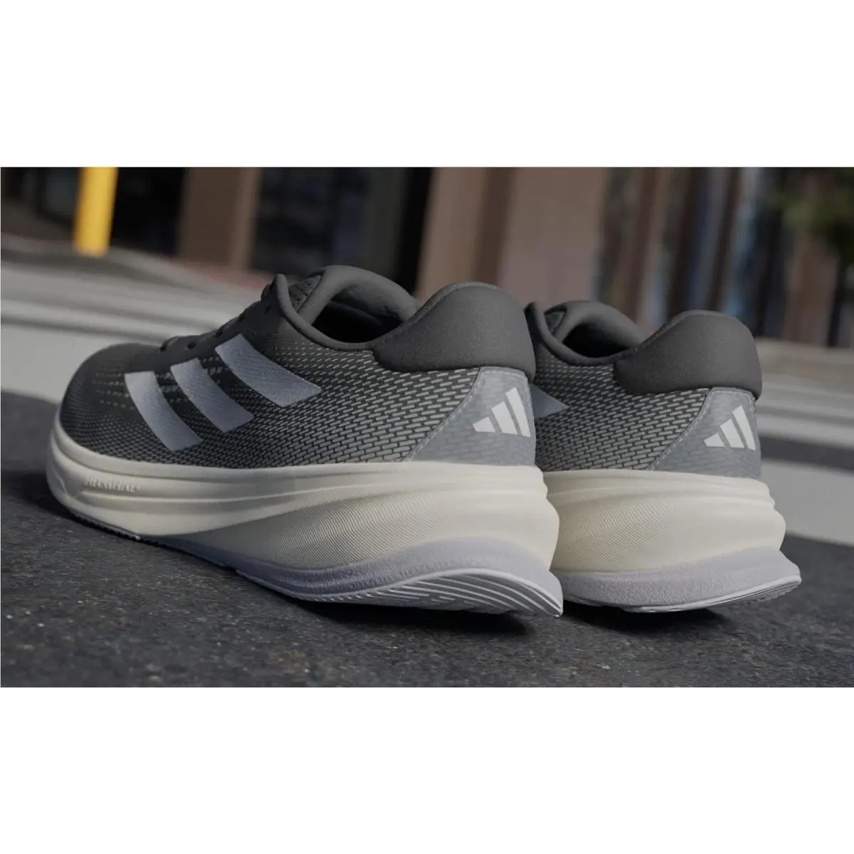 Adidas shoes - Bk/Sl/Gy 9