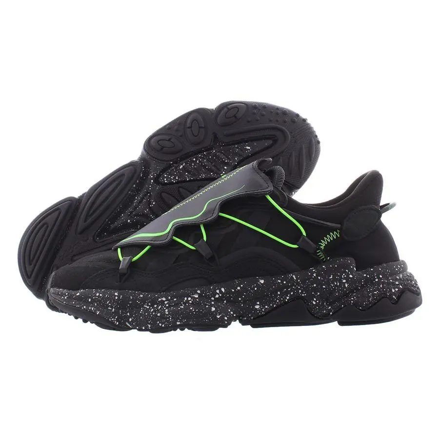 Adidas shoes - Black/Lime, Main: Black 2
