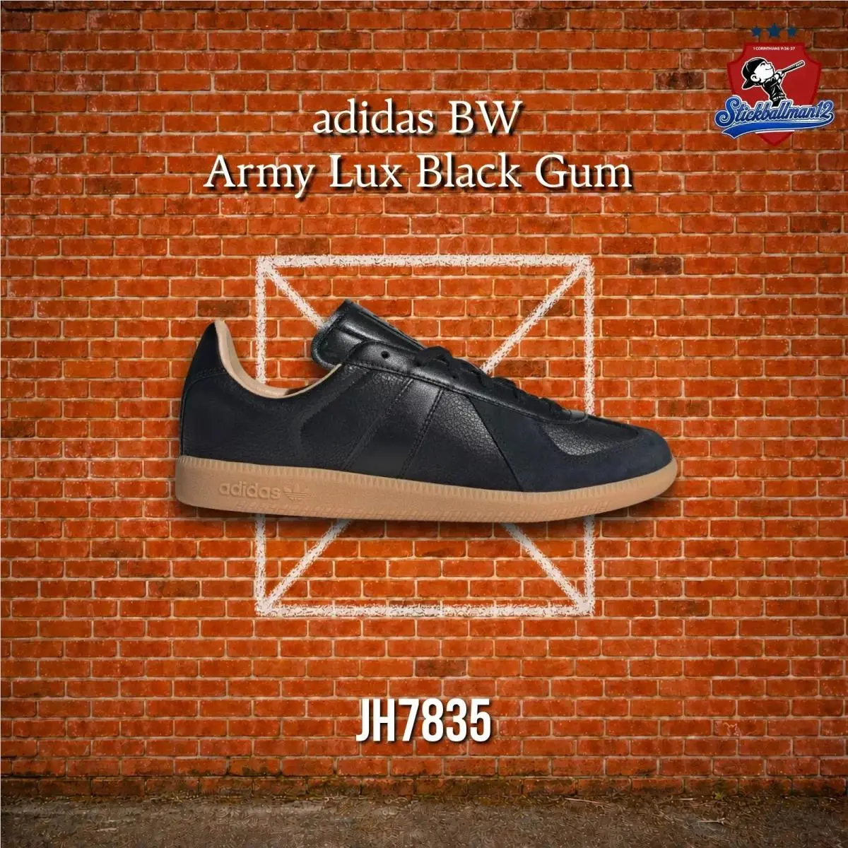 Adidas BW Army Lux Black Gum JH7835