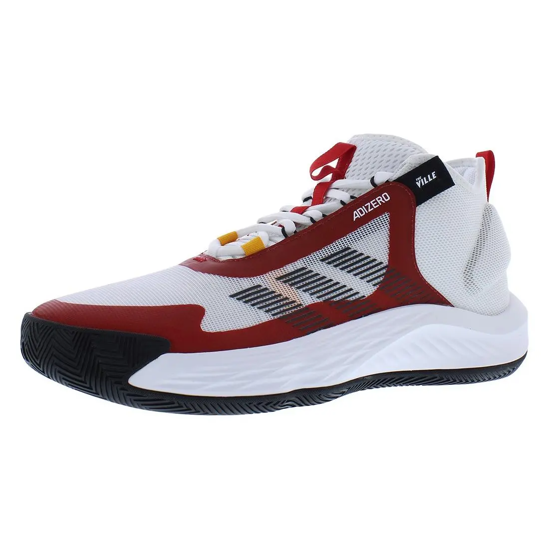 Adidas SM Adizero Select Ncaa Unisex Shoes - Footwear White/Core Black/Red
